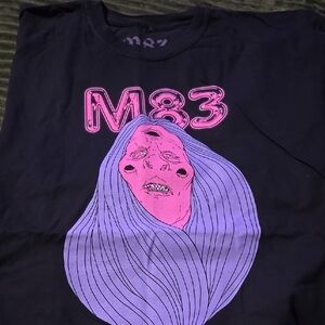 Kids Graphic Tee - Black and Purple